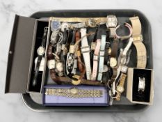 A collection of lady's and gent's wristwatches, Sekonda, Citron, Lorus,