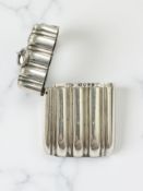 A Victorian silver vesta case, Army & Navy Cooperative Society Ltd (Frederick Bradford Macrea),