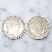 A George III Bank of Ireland 10 pence coin 1813