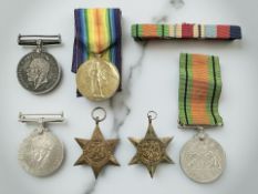 A British War Medal, named to 9028 PTE. H.