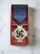 A German Third Reich Faithful Service Medal, 25 years,