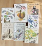 A collection of art books to include a group of Quentin Blake illustrated editions,