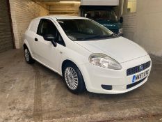 A Fiat Grand Punto Active Multi-Jet car-derived van, registration NK57 ETE, first registered 28.09.