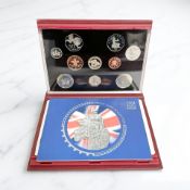 A United Kingdom 2004 proof set, 'Celebrating Human Achievement', with certificate of authenticity.