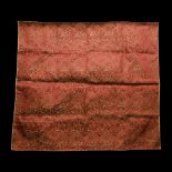 Western Asiatic Lined Calligraphic Table Cloth