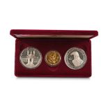 United States of America. Set of Uncirculated & Proof AV Ten Dollars and Two [2] AR Dollars.