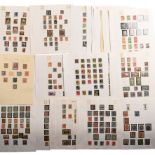World Assorted Loose-Leaf Stamp Album Pages