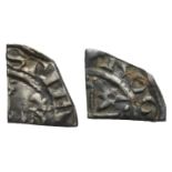 England. Norman Kings, Stephen AR Cut Farthing.