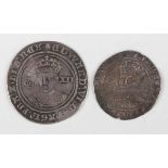 An Edward VI hammered silver shilling 1547-1553, third period, fine issue, mintmark tun, Sp 2482 (