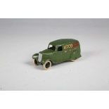 A pre-war Dinky Toys No. 28N (type 2) delivery van 'Atco Motor Mowers Sales and Service', finished
