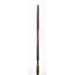 A fine Japanese su-yari, possibly late Muromachi/Azuchi–Momoyama period, with triangular-section