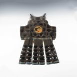 A scarce Japanese kusari dou or upper body armour, Edo period, constructed with an arrangement of