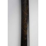 An extremely rare Japanese nagasaki, early Edo period, with extremely long and impressive single-