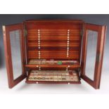 A collection of five hundred and three microscope specimen slides, mostly Victorian, including