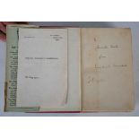 SIGNED BOOK. – Winston S. CHURCHILL. My Early Life, a Roving Commission. London: Thornton