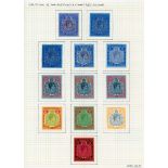 British Commonwealth stamps in three albums mounted mint from 1935 Silver Jubilee sets, George VI