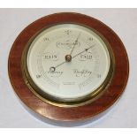 A good quality aneroid barometer by H.