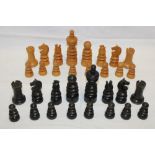 A good quality St George-style chess set (height of King 4")