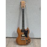 A Gibson Fire Brand “The SG” electric guitar, serial no. 73389565, made in USA (Nashville), 4 Dec