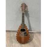 An early 20th Century Italian round-back mandolin