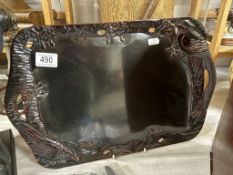 An early oriental lacquered tray