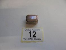 A Victorian silver vinaigrette.