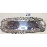 A Sheffield silver tray - Francis Howard Ltd 1997 107.3grams weight