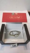 A boxed Tissot ladies wrist watch.