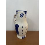 A rare Picasso ‘Hibou’ (Owl) Vase with Edition Picasso and Madoura Plein Feu stamps