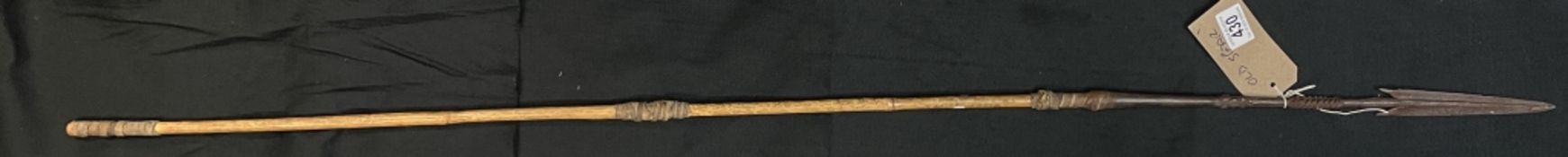 An old African spear