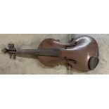 A violin labelled Maker William Henry Hurst 1883 Great Wigston
