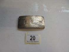 A Birmingham silver card case.