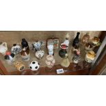 A quantity of collectable alcohol miniatures including Gin, LIcquer, Port etc