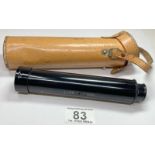 Vintage 30 x 30cm folding telescope by Lumex, Japan in original case
