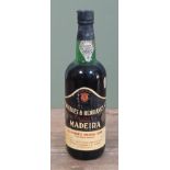 Henriques & Henriques Madeira Founder's Solera 1894. Sealed but with seepage, level mid shoulder,