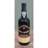 Henriques & Henriques Madeira Founder's Solera 1894. Sealed, level mid neck, label wear.