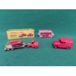 1958 Morestone diecast Breakdown Service Unit Land Rover with driver and rough box together with a