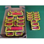 Twenty four boxed 1984 Corgi (Made in Swansea) Royal Mail and Datapost diecast vehicles to comprise: