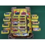 Twenty three boxed diecast model cars from the Shell Sportscar collection together with five boxed