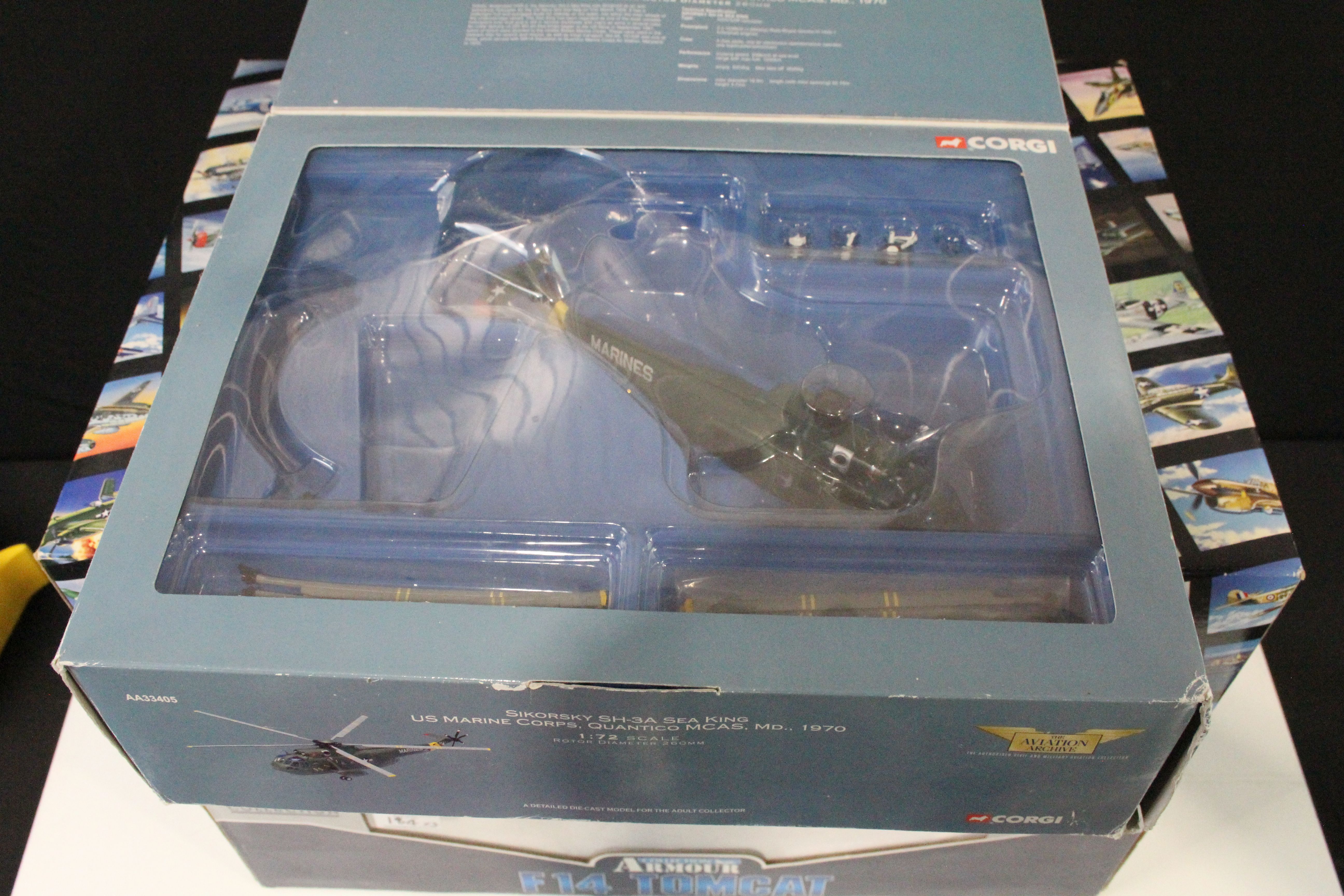 three-boxed-diecast-model-aircraft-to-include-franklin-mint-armour
