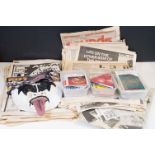 A small collection of NME / New Musical Express newspaper magazines.