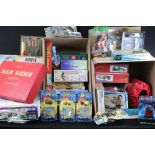 Collection of mixed toys and games to include boxed Airfix Motor Racing set, boxed San Remo
