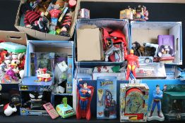 Collection of toys, figures and collectables from the 1990s onwards to include Snoopy, Batman,