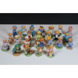 Collection of Emily Furdinand-Brown figures, all of anthropomorphic bears, 25 in total (one box)