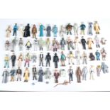 Star Wars - 55 Original Star Wars figures to include 4 x Last 17 examples (Anakin Skywalker, Lando