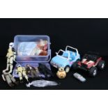 Collection of mixed toys to include Star Wars action figures, 1990s-2000s Mattel Barbie fashion