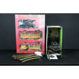 Boxed Aristo Craft #1 Gauge ART-28105RC ATSF . Santa Fe Passenger Train Set with 209 San Bernadino