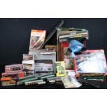 Collection of OO gauge model railway to include boxed Triang R3A train set, boxed Hornby R410
