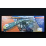Boxed Hornby OO gauge Eddie Stobart Ltd Express Rail Freight Electric Train Set