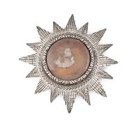 A Victorian provincial silver Odd Fellows badge, by James Barber, York circa 1820, the sixteen-